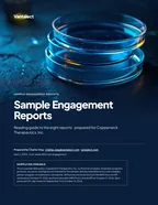 First page of Sample Engagement Reports: reading guide to the sample reports, 9 pages, PDF