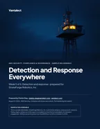 First page of Detection and Response Everywhere: sample engagement report, 38 pages, PDF