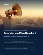 First page of Foundation Plan Readout: sample engagement report, 14 pages, PDF