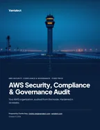 First page of AWS Security, Compliance & Governance Audit: Vantalect client brief, 7 pages, PDF